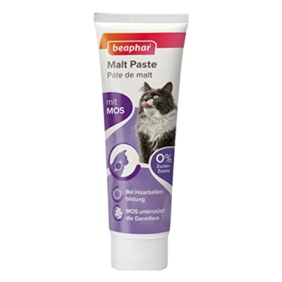 Abbildung von beaphar Malt Paste Für Katzen Fördert Den Abgang Verschluckter Haare Mit Und MOS Unterstützt Die Darmflora 0% Zuckerzusatz 100g