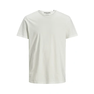 Abbildung von Jack &amp; Jones Jjebasher Oneck Tshirt basic, Herren, Größe: Small, Cloud dancer