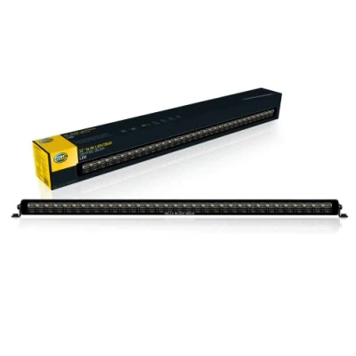 Abbildung von HELLA LED Lightbar Black Magic Slim 32 Zoll 9000 echte lumen schlank Zusatzscheinwerfer 12V 24V Flutlicht: Bar Offroad für Auto Pickup LKW SUV ATV 1FJ 358 176 311