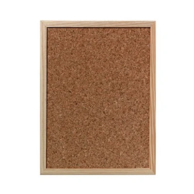 Abbildung von Herlitz 1600006 Kork Pinnwand mit Holzrahmen, 30 x 40 cm