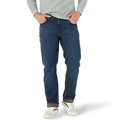 Abbildung von Lee Herren Legendary Relaxed Straight Jeans, Nachtschatten (Night Shade), 42W / 34L