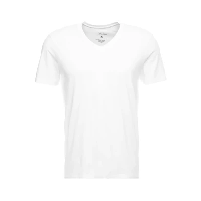 Abbildung von Armani Exchange Tshirt basic, Herren, Größe: Medium, White