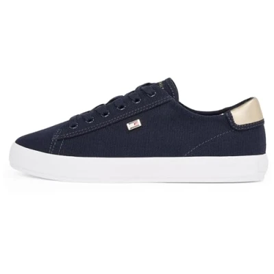 Abbildung von Tommy Hilfiger VULC LACE UP Sneaker low, Damen, Größe: 38, Blue Schuhe