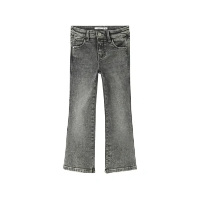 Abbildung von Name it Nkfpolly Flared Jeans für Kinder, Größe: 134, Light grey denim