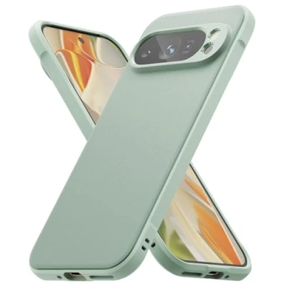 Abbildung von Ringke Onyx Case Kompatibel mit Google Pixel 9 Pro XL Hülle, Fester Griff rutschfeste Schlanke Anti Fingerabdruck Robuste TPU Stoßfeste Kratzfeste Handyhülle Mint