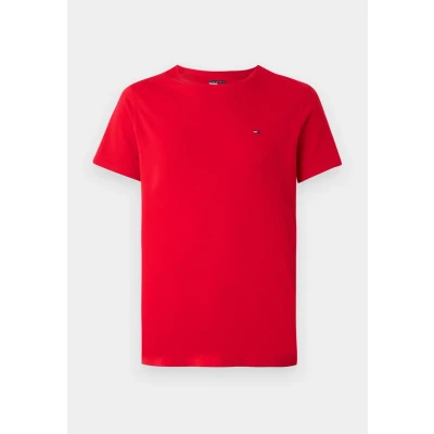 Abbildung von Tommy Jeans TEE Tshirt basic, Herren, Größe: 44, Sapphire red