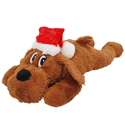 Abbildung von Nobby Xmas Plüsch Hund Schlappi 42 cm, braun, 1 Stück