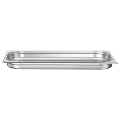 Abbildung von HENDI Gastronormbehälter, Temperaturbeständig von 40 bis 300C, Heissluftöfen Kühl und Tiefkühlschränken Chafing Dishes Bain Marie, Stapelbar, 5L, GN 1/1, 530x325x(H) 40mm, Edelstahl