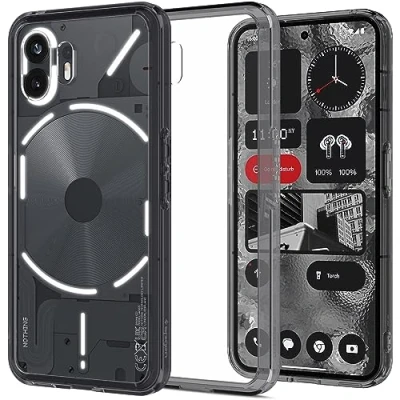 Abbildung von Spigen Ultra Hybrid TPU Back Cover Durchsichtig Nothing Phone (2)