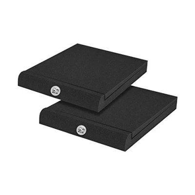 Abbildung von Infitronic INSMA2633 2er Pack Absorberplatte Isolationspads für Studio Monitor schwarz (265x330mm)