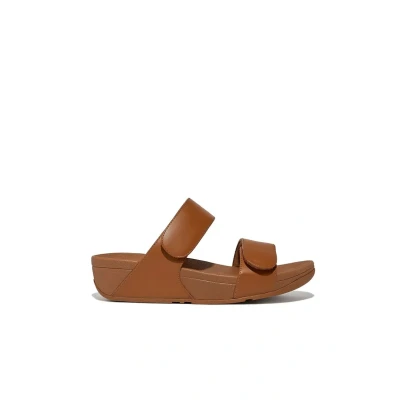 Abbildung von Fitflop LULU Pantolette flach, Damen, Größe: 36, Light tan Schuhe