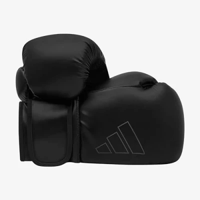 Abbildung von adidas Unisex Erwachsene Hybrid 80 Boxhandschuhe, Schwarz, 16 oz EU