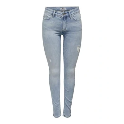 Abbildung von ONLY Onlblush MID Skinny Jeans Fit, Damen, Größe: Lx32, Light blue denim