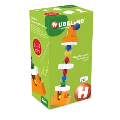 Abbildung von Hubelino 420596 Kugelpumpe Erweiterung (24 teilig) Kugelbahn, kompatibel