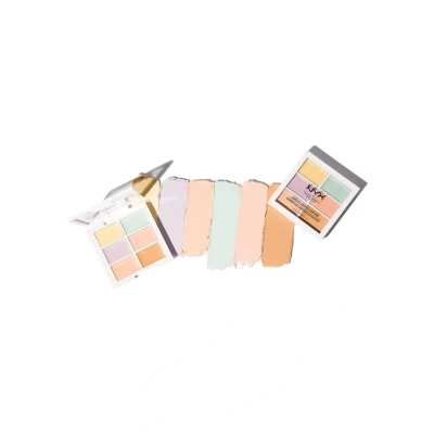 Abbildung von Nyx Professional Makeup 3C Palette CONCEAL,CORRECT,CONTOUR Makeuppalette, Damen, Größe: 9 g, 4 correcting