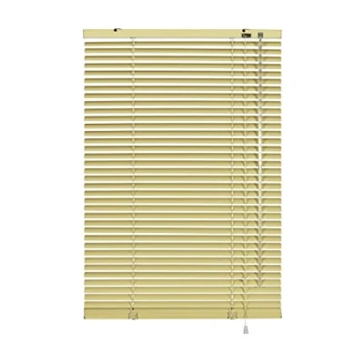 Abbildung von Gardinia Alu Jalousie, Sicht , Licht und Blendschutz, Wand Deckenmontage, Alle Montage Teile inklusive, Aluminium Beige, 100 x 175 cm (BxH), 6891