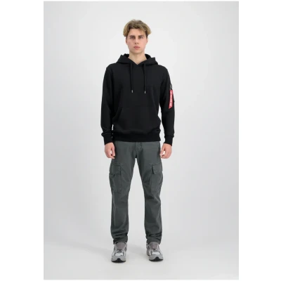 Abbildung von Alpha Industries Agent Jeans Relaxed Fit, Herren, Größe: 30, Vintage grey