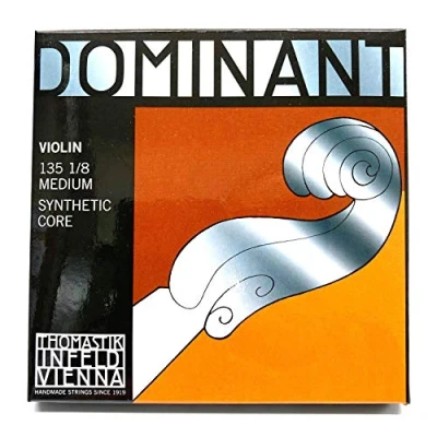 Abbildung von Thomastik Infeld Violin Saiten Dominant Nylonkern 1/8 Satz 135