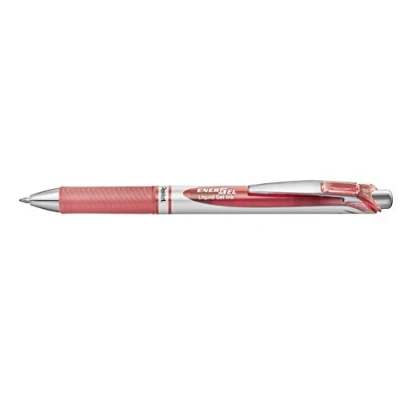 Abbildung von Pentel EnerGel XM BL77 Gelschreiber mit Druckmechanik, koralle (1 Stück)