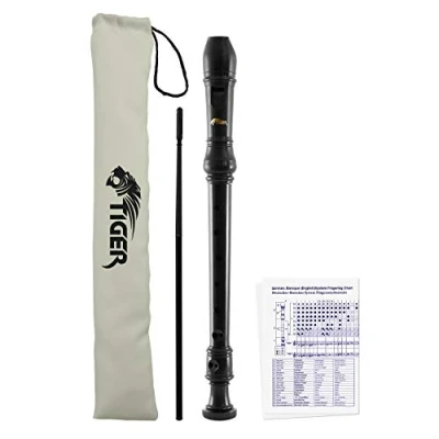 Abbildung von Tiger REC2 BK Sopran Blockflöte Schwarz