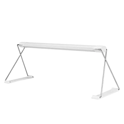 Abbildung von LEDVANCE LED Pflanzenleuchte weiß mit 750 Lumen, Wachstumlampe Kann mithilfe der mitgelieferten Standbeinen auf zwei Höhen eingestellt werden, ideal für den Indoor Gartent Timerfunkton.