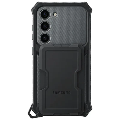 Abbildung von Samsung Rugged Gadget TPU Back Cover Schwarz Galaxy S23