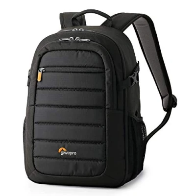 Abbildung von Lowepro Tahoe 150 Rucksack für Kamera mit anpassbarem Innenraum, passend DSLR Objektiv, zusätzliches 10 Zoll Tablet, Schwarz, LP36892 PWW