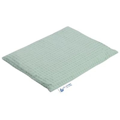 Abbildung von Medi Partners Kirschkernkissen Körnerkissen groß Wärmekissen 500g Rechteck 20x25cm Öko Natur 100% Baumwolle Wärme + Kältetherapie Massagetherapie (Minze)