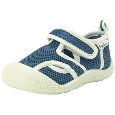Abbildung von Playshoes Aquaschuhe Unisex Kinder Wassersportschuh, Jeansblau Mesh, 24/25 EU