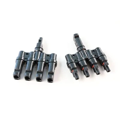 Abbildung von Offgridtec® 4 fach Abzweigbuchsen T Stecker Solarstecker für Parallelschaltung