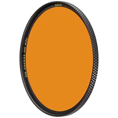 Abbildung von B+W Orangefilter 040 MRC Basic 49mm (16x vergütet, Professional), 1102656, Black