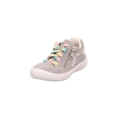 Abbildung von Superfit Tensy Sneaker low für Kinder, Größe: 32, Grau/rosa Schuhe