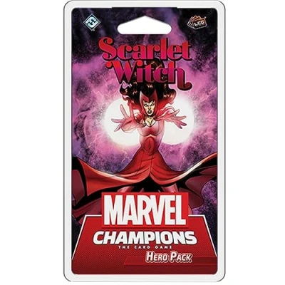 Abbildung von Fantasy Flight Games, Marvel Champions: LCG Scarlet Witch, Helden Erweiterung, Expertenspiel, Kartenspiel, 1 4 Spieler, Ab 14+ Jahren, 60+ Minuten, Deutsch, Mehrfarbig, Bunt