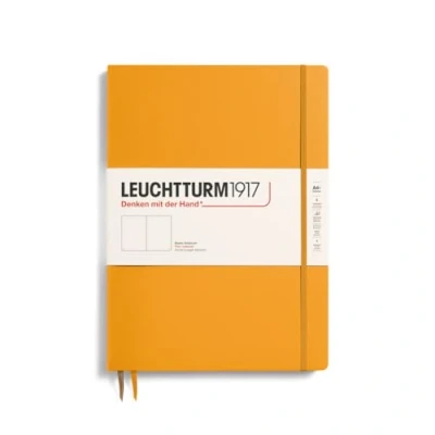 Abbildung von LEUCHTTURM1917 368141 Notizbuch Master Slim (A4+), Hardcover, 123 nummerierte Seiten, Rising Sun, blanko