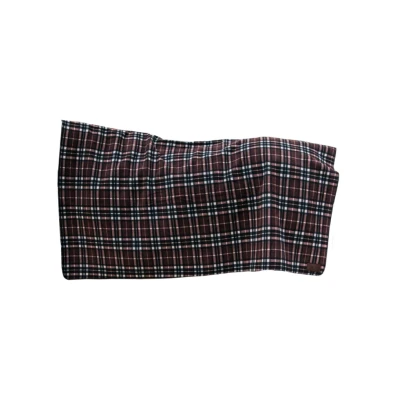 Abbildung von Kentucky Heavy Fleece Rug Square Check Printing Brown