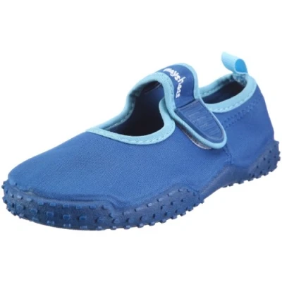 Abbildung von Playshoes Unisex Kinder Aquaschuhe Aqua Schuhe Klassisch, Blau 26/27 EU