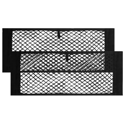 Abbildung von Vicera Kofferraum Netztasche mit Klett Organizer Netz fürs Auto/SUV zum Aufbewahren &amp; Verstauen 60x25 cm 2er Set