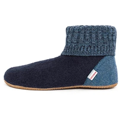 Abbildung von GIESSWEIN Wildpoldsried Kids, Hüttenschuhe Unisex Kinder, Ocean 588, 29 EU