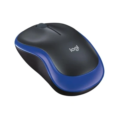 Abbildung von Logitech M185 Kabellose Maus, 2,4 GHz mit USB Nano Empfänger, 12 Monate Batterielaufzeit, 1000 DPI Optical Tracking, Für Links und Rechtshänder, Kompatibel PC, Mac, Laptop Blau