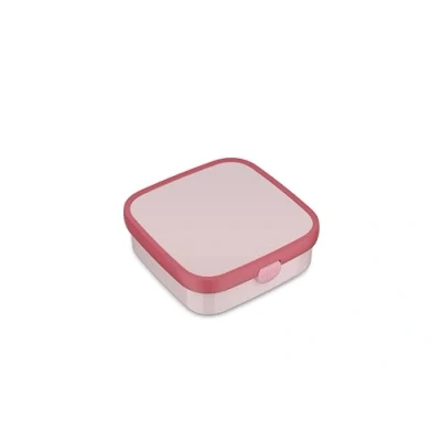 Abbildung von Mepal Brotdose Groß Campus Bento Lunchbox für Kinder Inklusive 2 auslaufsicheren Fächern &amp; Gabel Fach ist mikrowellengeeignet 2x 200 + 1250 ml Cool pink