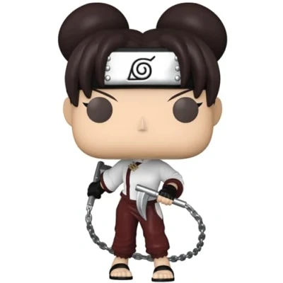 Abbildung von Funko Pop! Animation: Naruto Tenten Shippuden Vinyl Sammelfigur Geschenkidee Offizielle Handelswaren Spielzeug Für Kinder und Erwachsene Anime Fans Modellfigur Sammler