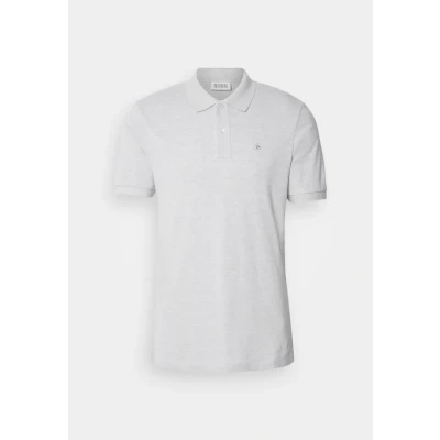 Abbildung von Scotch &amp; Soda Herren Core Logo Pique Polo Shirt, Grey Melange, S EU