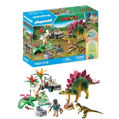 Abbildung von Playmobil Dinos 71523 Forschungscamp mit