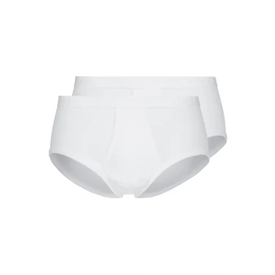 Abbildung von Schiesser Feinripp 2 PACK Slip, Herren, Größe: 3XL, Weiß