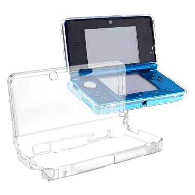Abbildung von OSTENT Hard Crystal Case Clear Skin Cover Shell kompatibel für Nintendo 3DS