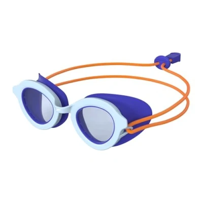 Abbildung von Speedo KIDS Sunny SEA Shells Unisex Schwimmbrillen für Kinder, Größe: One Size, Blue/orange
