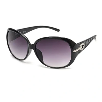 Abbildung von JM Klassisch Bifokale Lese Sonnenbrille für Damen Jahrgang Lesebrille Draussen UV Schutz Schwarz +2.5