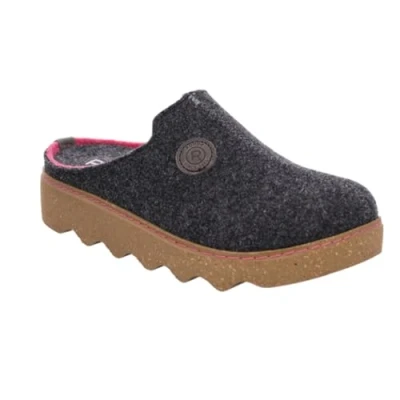 Abbildung von Rohde Damen, Frauen, Hausschuhe,Wechselfußbett,verbandschuhe,therapieschuhe,Klett Hausschuhe,Stone,38 EU / 5 UK