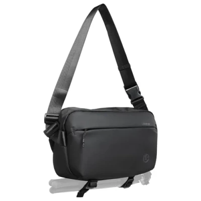 Abbildung von ULANZI Kamera Schultertasche, wasserdichte Kameratasche mit Bottom Strap,10L DSLR/SLR/Spiegellose Crossbody Umhängetasche für Outdoor Fotografie Reißverschlussfächer &amp; Diebstahlschutz