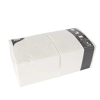 Abbildung von Papstar 14234 250 Servietten, 3 lagig 1/8 Falz, 33 x cm, weiß